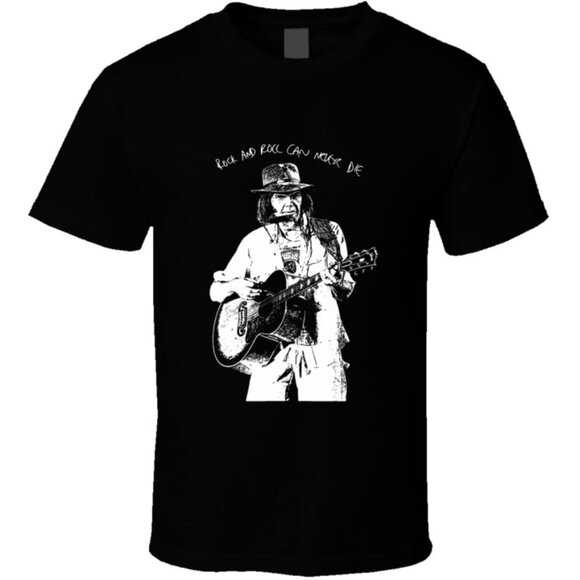 Neil Young Rock And Roll Legend Can Never Die Concert Tour Fan Music Graphic 150 - Picture 1 of 5